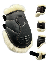 eQuick Glam rear Fluffy marroni bottone