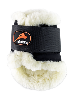 Paranicche eAirshock Original con pellicciotto panna Equick marrone