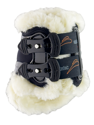 Paranicche eAirshock Original con pellicciotto panna Equick marrone