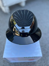 Kask Star Lady Pure Shine Graphite nero visiera polo