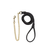 Lunghina in cuoio con catena Kentucky