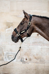 Capezza in velluto nero Kentucky