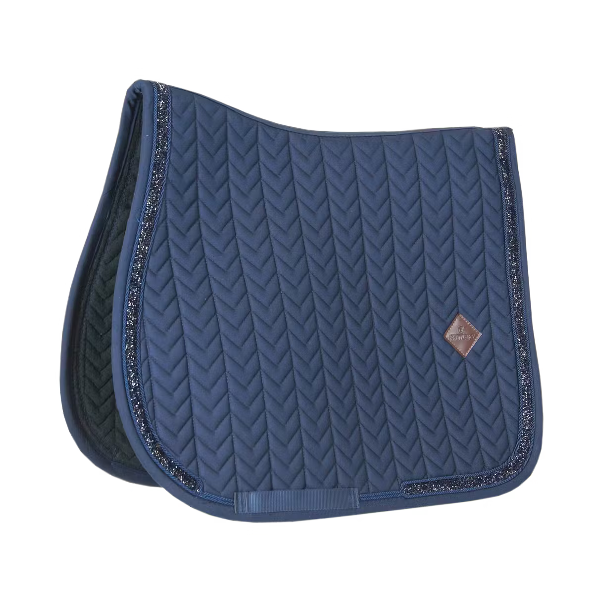 Completo PONY sottosella jumping Glitter Stone+cuffia Wellington Glitter Band Kentucky