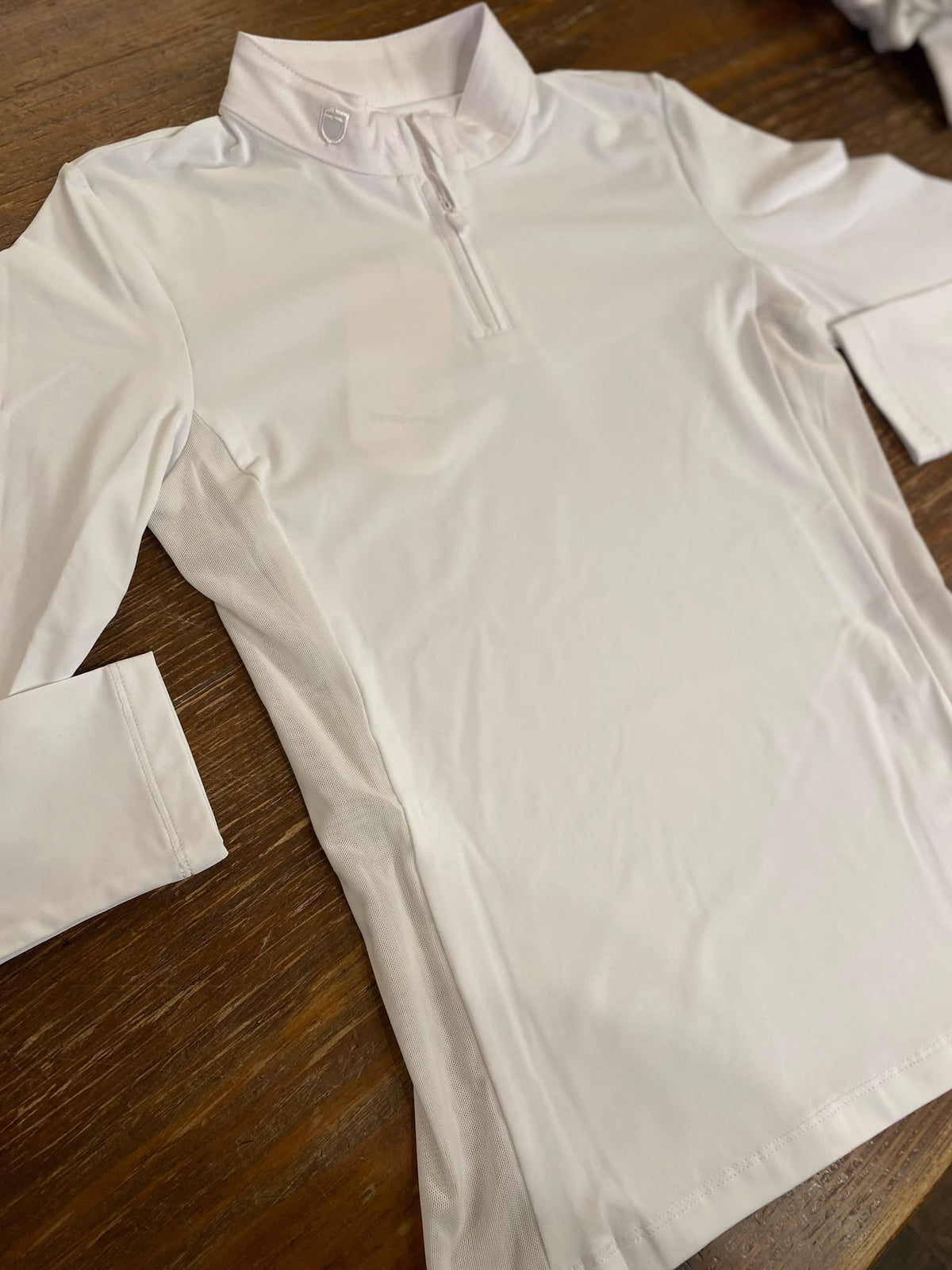 Polo bambina basic manica lunga Equestro
