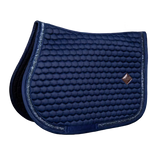 Set sottosella jumping glitter e cuffia wellington glitter Kentucky blu