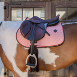 Sottosella Jumping con trapuntatura a cipolla , bordo pelle e neon Kentucky