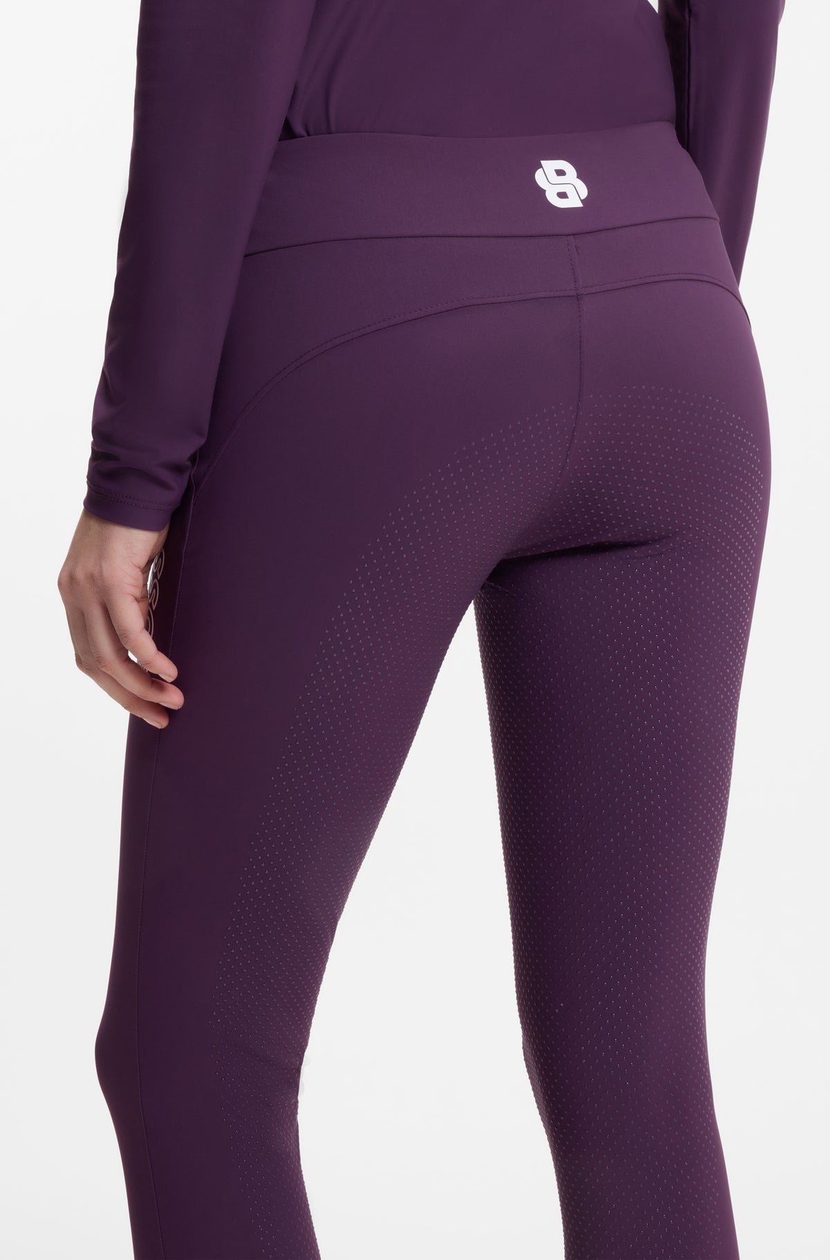 Pantalone Deep Purple Boss Equestrin full grip