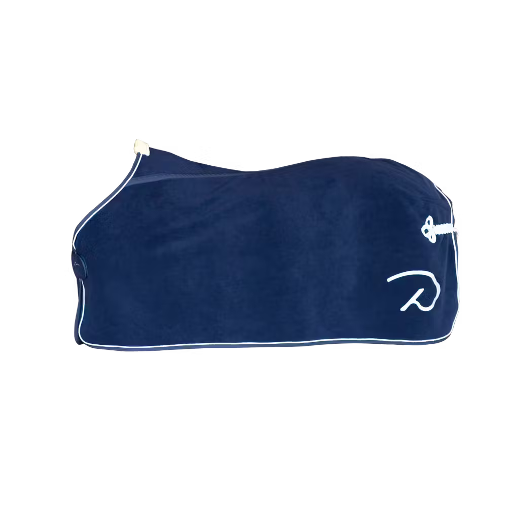 Coperta da passeggio in pile Dy'On navy