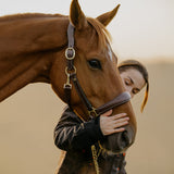 Cavezza in cuoio Dy'On marrone