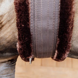 Sottopancia in nylon con finto montone Kentucky
