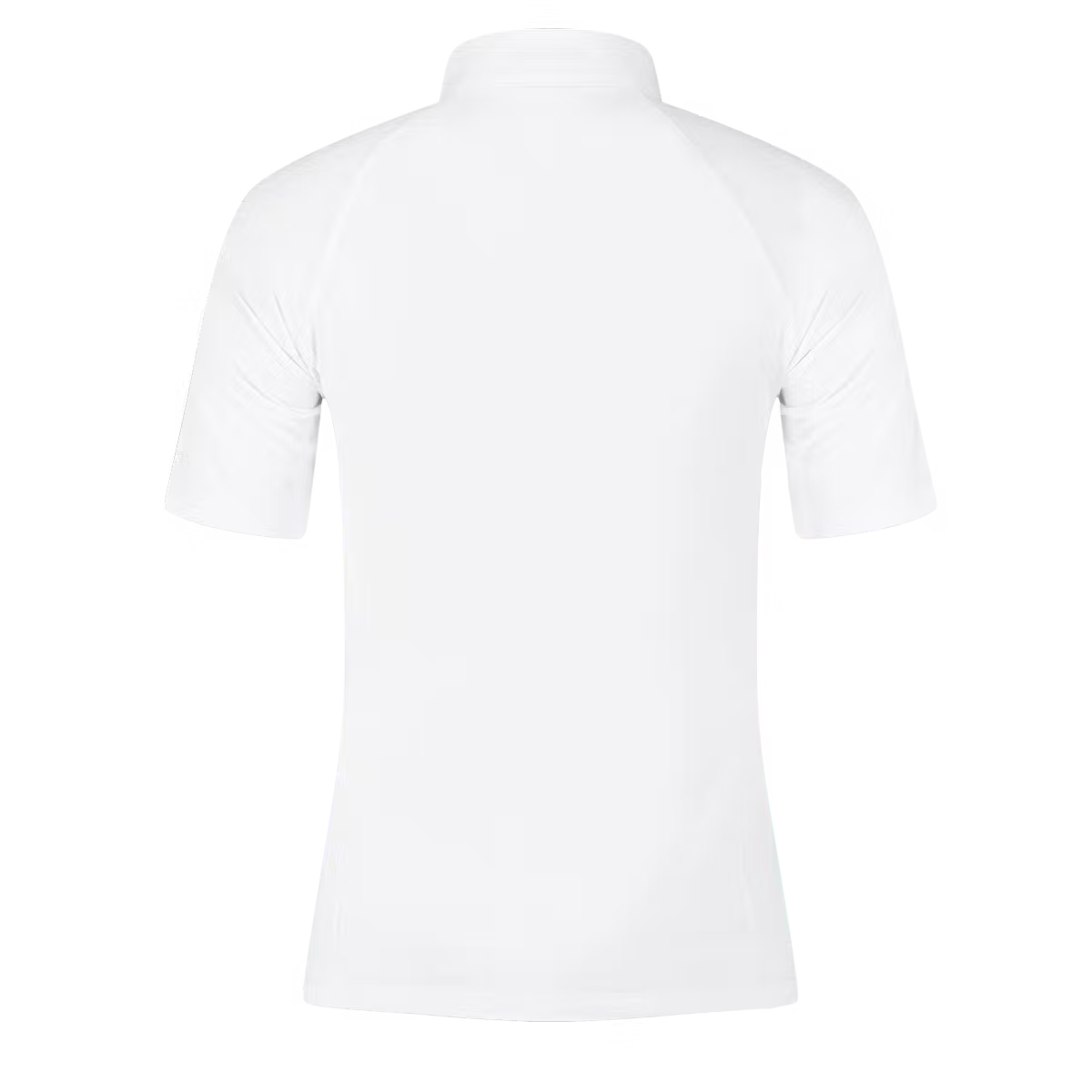 Polo donna con cerniera glitterata e maniche corte Kentucky