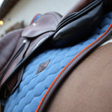 Sottosella Jumping con trapuntatura a cipolla , bordo pelle e neon Kentucky