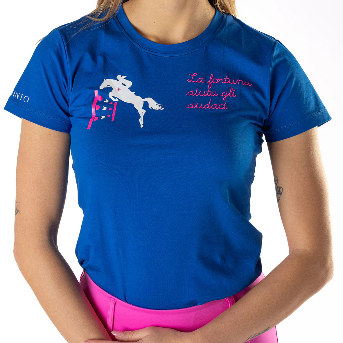 T-Shirt donna D'istinto Fortuna Maniche Corte