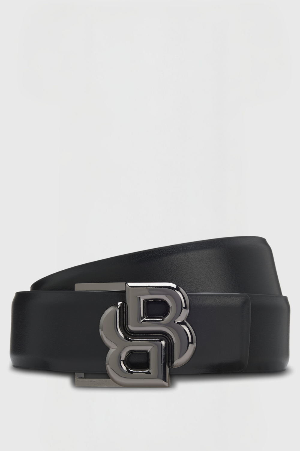 RACHEL REVERSE BELT DOUBE B BLACK / DEEP PURPLE TG 80