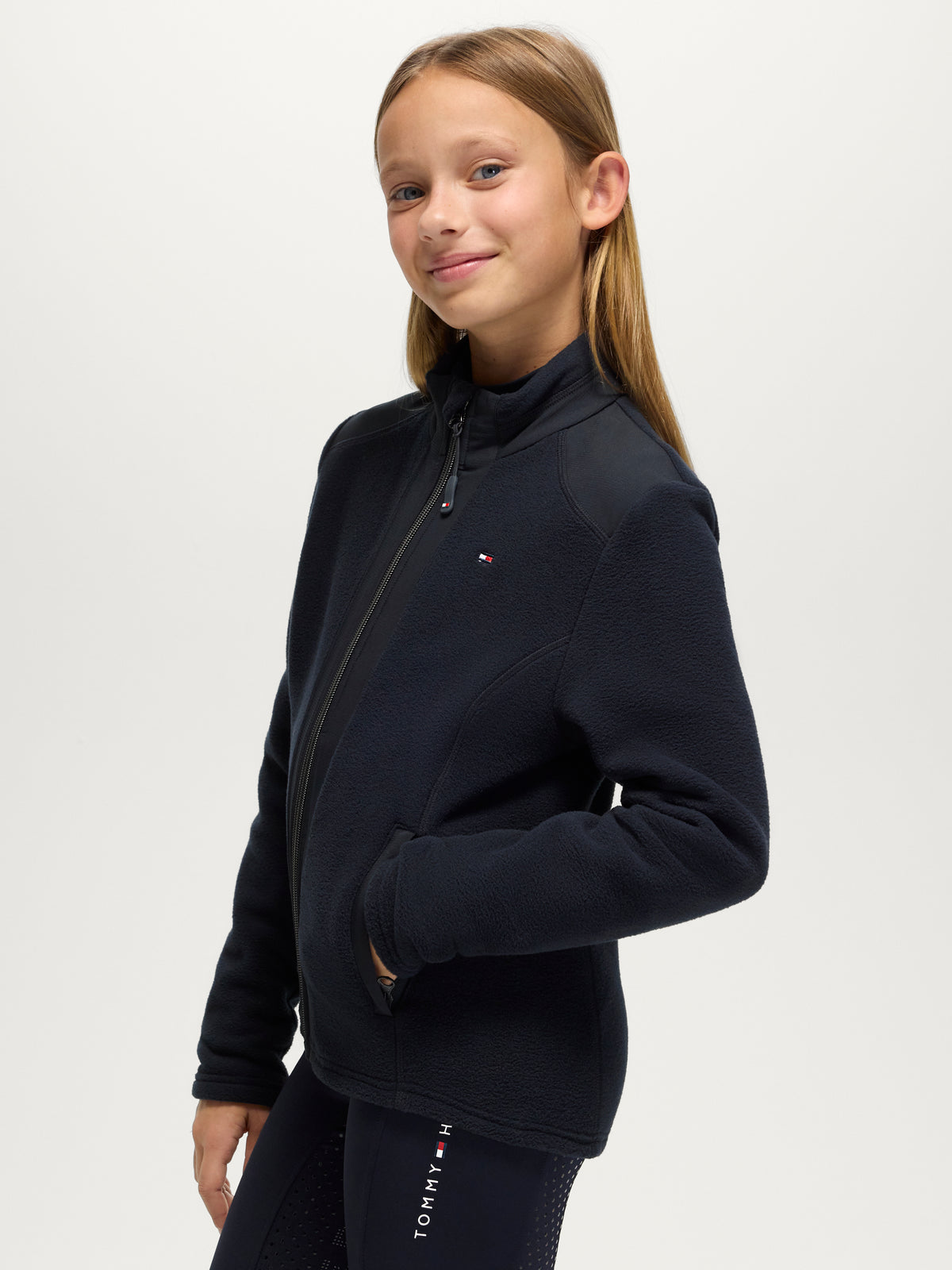 Giacca in pile bambino unisex Elmonte Tommy Hilfiger