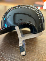 Cap Cromo 2.0 polish marrone lucido cinturino pelle cipria cornice rosa diamond rosa, logo zirconi oro rosa