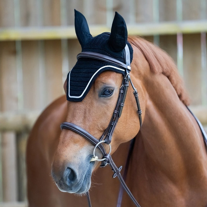 Completo sottosella + cuffia Jump'in noir/lurex