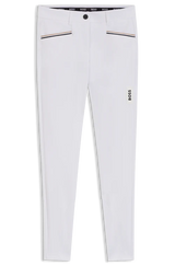 HAILEY FULL GRIP BREECHES BLACK Bianco Boss Equestrain