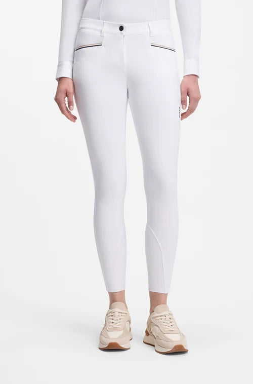 HAILEY FULL GRIP BREECHES BLACK Bianco Boss Equestrain
