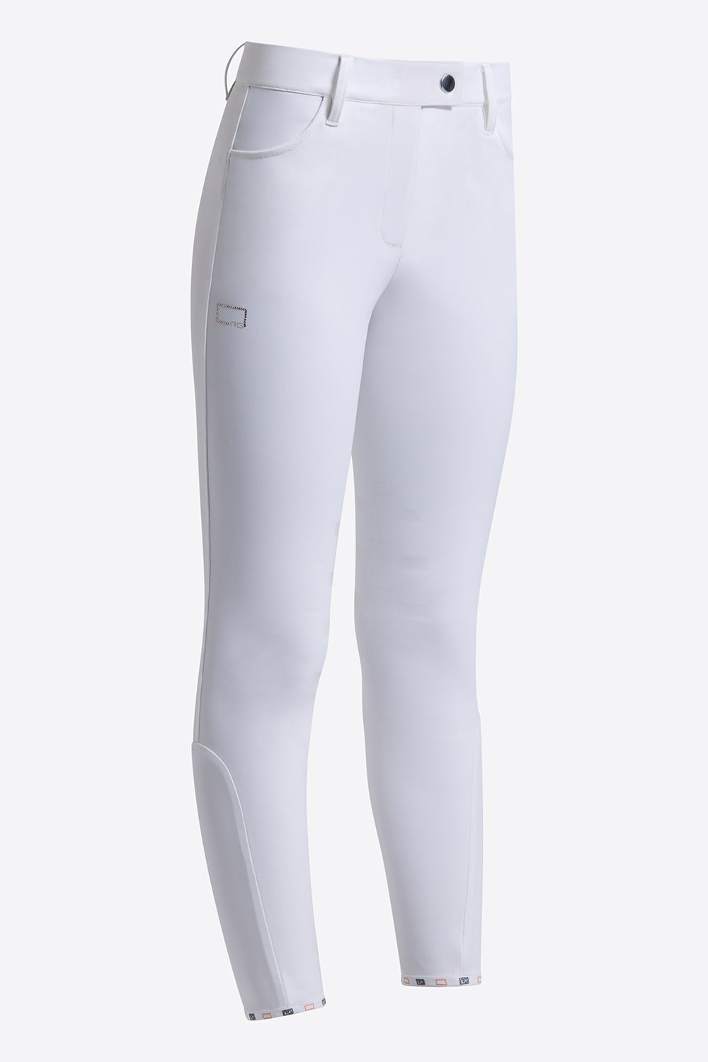 Pantalone bambina RG con logo strass