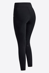 Leggings donna full grip con strass RG