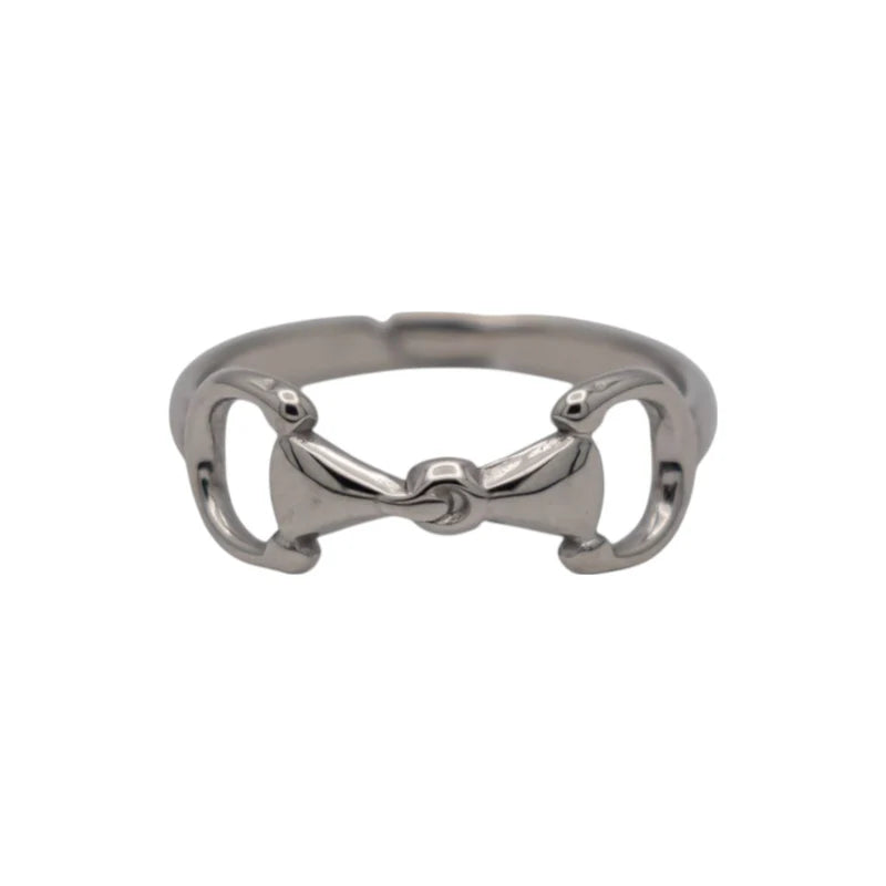 Maya anello in acciaio inossidabile Equestrian shop
