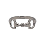 Maya anello in acciaio inossidabile Equestrian shop