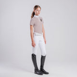 POLO TECNICA CON PATCH CAVALLO DA BAMBINA Cavalleria Toscana