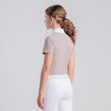 POLO TECNICA CON PATCH CAVALLO DA BAMBINA Cavalleria Toscana