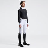 Maglia da donna a maniche lunghe traforata | Cavalleria Toscana