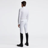 Camicia da gara uomo a maniche lunghe Cavalleria Toscana bianca