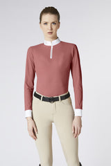 CAMICIA DONNA DA GARA MAHON CON MANICA LUNGA Vestrum