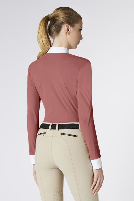 CAMICIA DONNA DA GARA MAHON CON MANICA LUNGA Vestrum