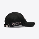 CAPPELLO IN COTONE CON LOGO RICAMATO Cavalleria Toscana