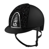 Kep Italia CROMO 2.0 TEXTILE NERO/FRONTE VELLUTO SPARKLING VISIERA CORTA NERO