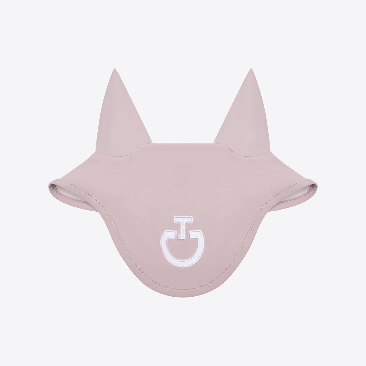 Sottosella e cuffia jumping con trapuntatura esagonale Cavalleria Toscana rosa