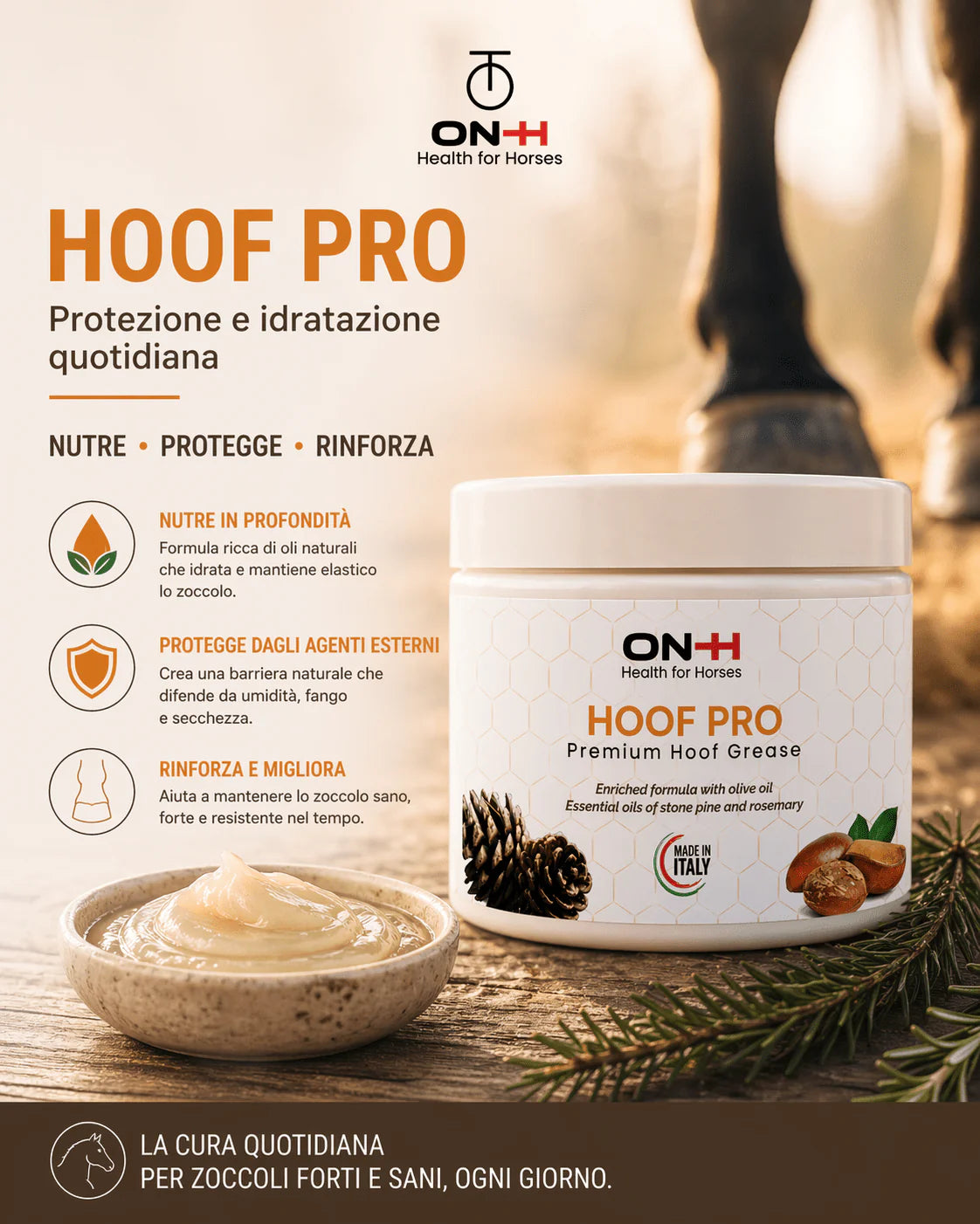 Hoof Pro | Grasso zoccoli 500gr