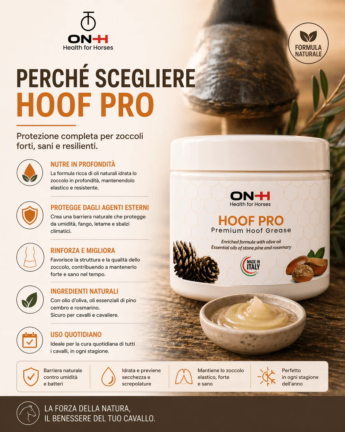 Hoof Pro | Grasso zoccoli 500gr