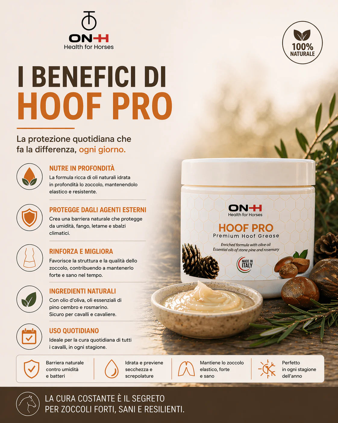 Hoof Pro | Grasso zoccoli 500gr