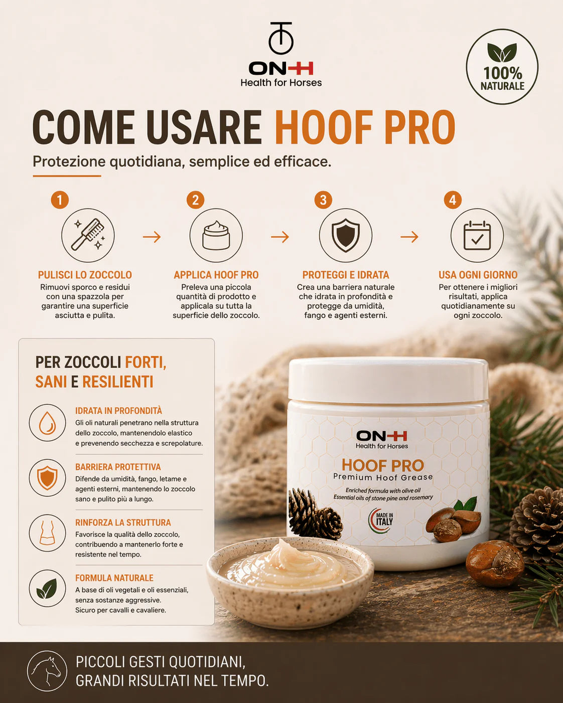 Hoof Pro | Grasso zoccoli 500gr
