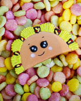 Biscotto Kawaii Taco | Biscotto per cavallo glassato in edizione limitata Candy Horse
