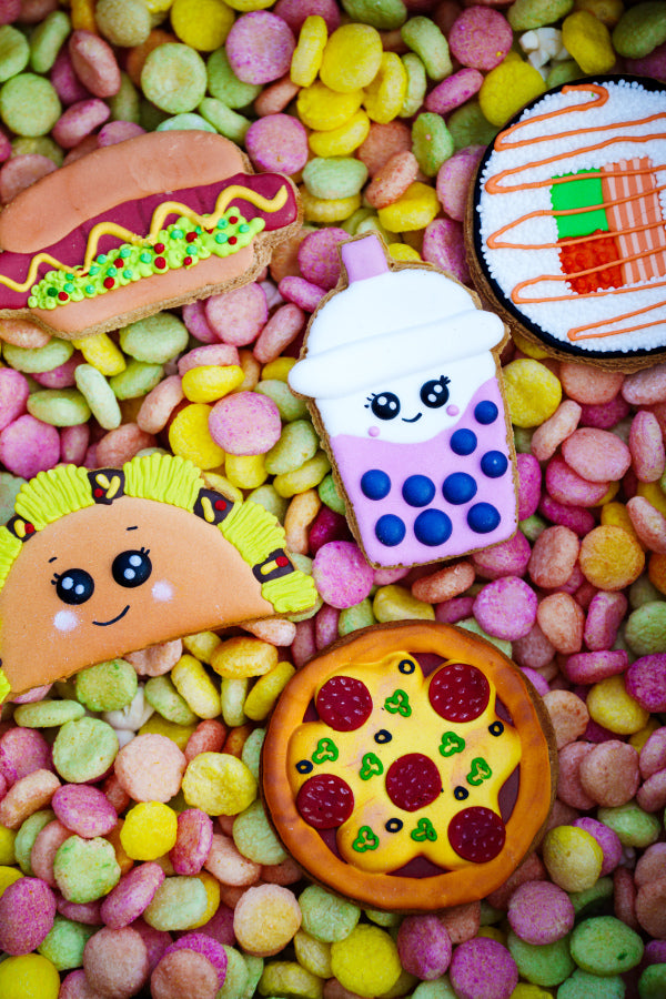 Biscotto Kawaii Taco | Biscotto per cavallo glassato in edizione limitata Candy Horse