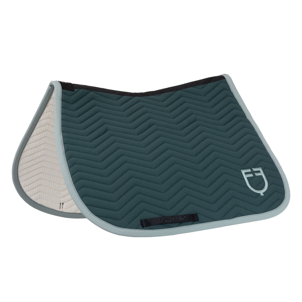 Sottosella Wave Quilting salto in tessuto tecnico con cuffia Equestro