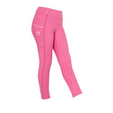 Leggings da bambina con fodera in pile Equstro