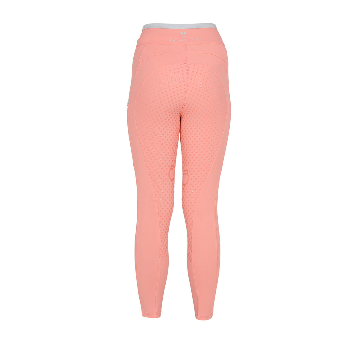 Leggings bambina con decorazioni perforate Equestro