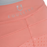 Leggings bambina con decorazioni perforate Equestro