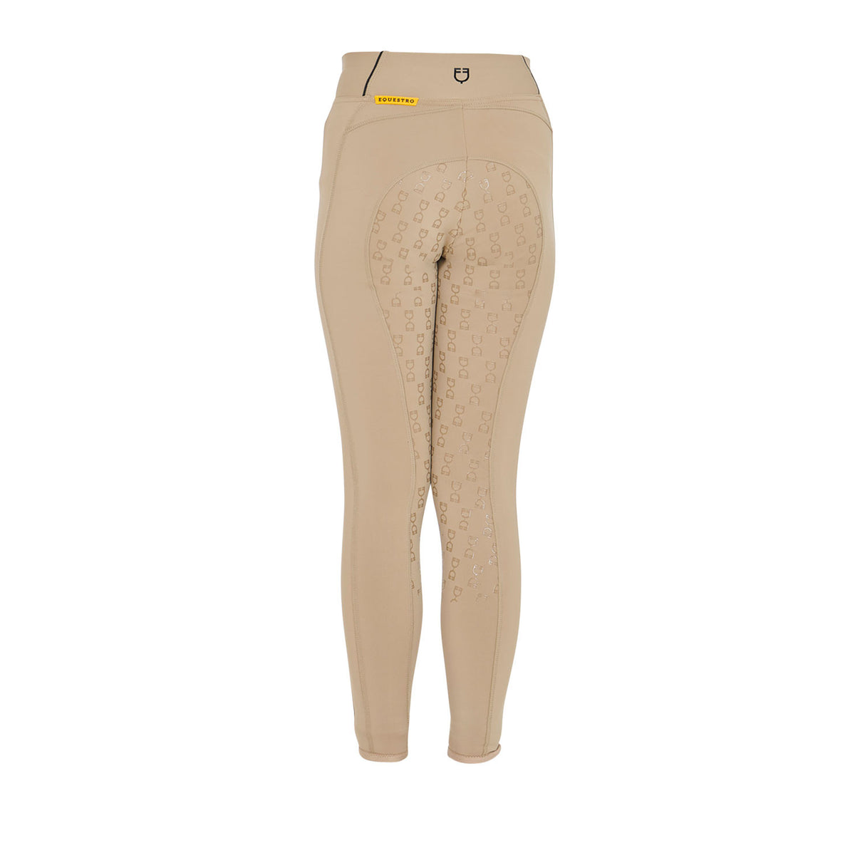 OFFERTA Leggings bambina slim fit grip con logo Equestro
