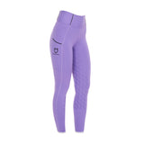 OFFERTA Leggings bambina slim fit grip con logo Equestro