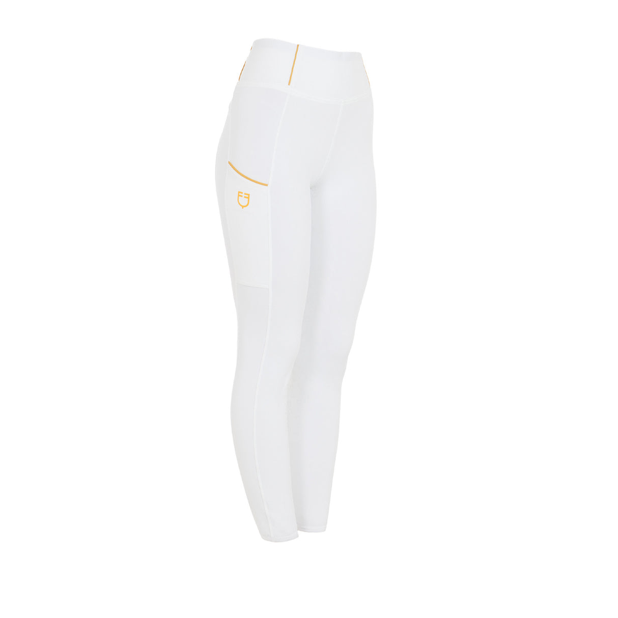 OFFERTA Leggings bambina slim fit grip con logo Equestro