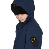 Giacca da bambino unisex impermeabile e antivento in nylon Equestro